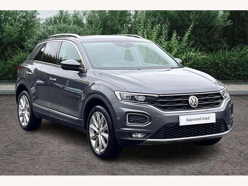 Indium grey Used 2020 VW T-Roc SEL SUV | £18,490 (Fair price) - Image 1/3