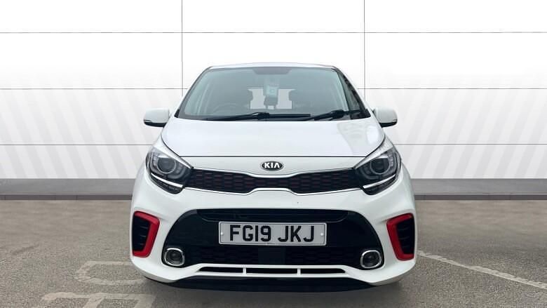 Used Kia Picanto GT-Line 84 HP (61 kW) 2019 White Hatchback