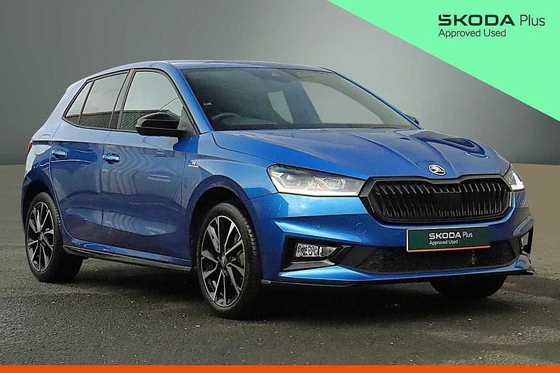Used Skoda Fabia Monte Carlo 85 HP (62 kW) 2025 Race blue metallic Hatchback