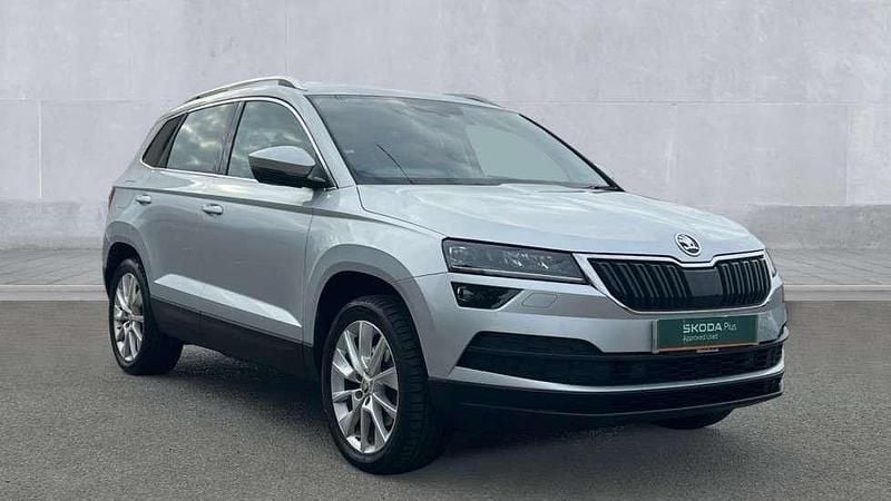 Silver Used 2018 Skoda Karoq SE L SUV | £13,990 (Good price) - Image 1/4