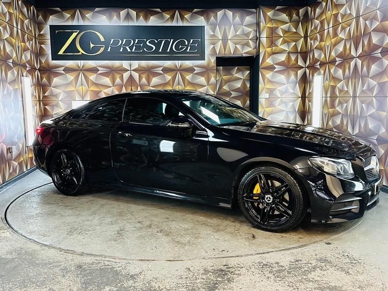Black Used 2019 Mercedes E220 AMG line Coupe | £19,995 (Good price) - Image 1/3