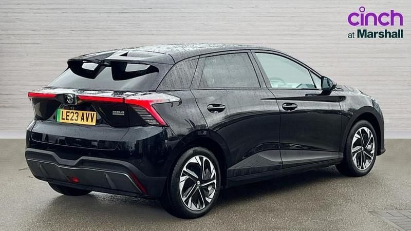 Used MG MG4 EV Trophy 149 kW (203 HP) 2023 Black Hatchback