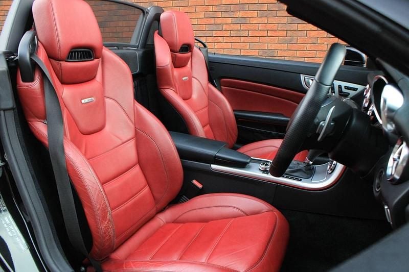 Used Mercedes SLK55 AMG AMG 421 HP (309 kW) 2013 Black Cabriolet