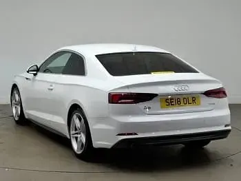 Used Audi A5 S-Line 150 HP (110 kW) 2018 White Coupe