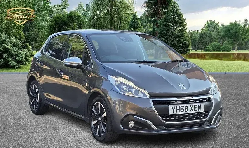 Used Peugeot 208 S 82 HP (60 kW) 2018 Grey Hatchback