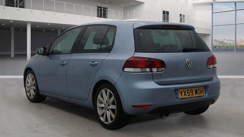 Used VW Golf VI GT 140 HP (102 kW) 2009 Blue Hatchback