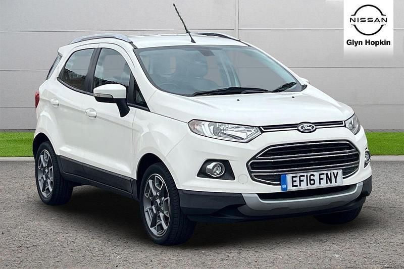 White Used 2016 Ford Ecosport Titanium SUV | £8,043 (Fair price) - Image 1/4