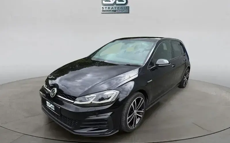 Used VW Golf VII GTD 184 HP (135 kW) 2018 Black Hatchback
