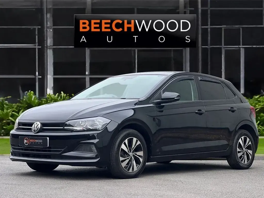 Used VW Polo SE 95 HP (69 kW) 2018 Black Hatchback