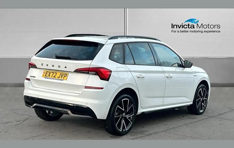 Used Skoda Kamiq Monte Carlo 115 HP (84 kW) 2022 White SUV