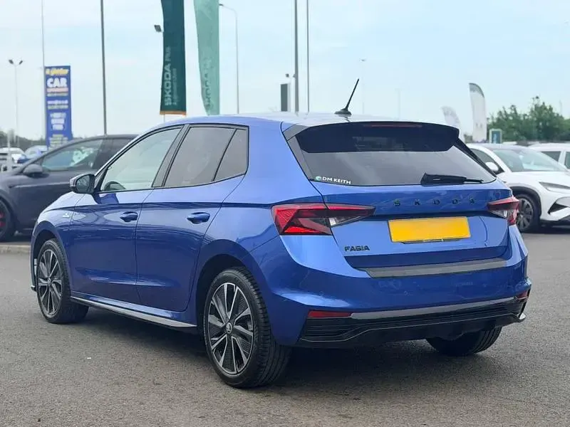 Used Skoda Fabia Monte Carlo 110 HP (80 kW) 2024 Blue Hatchback
