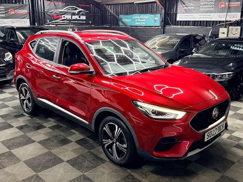 Used MG ZS Excite 106 HP (77 kW) 2022 Red SUV