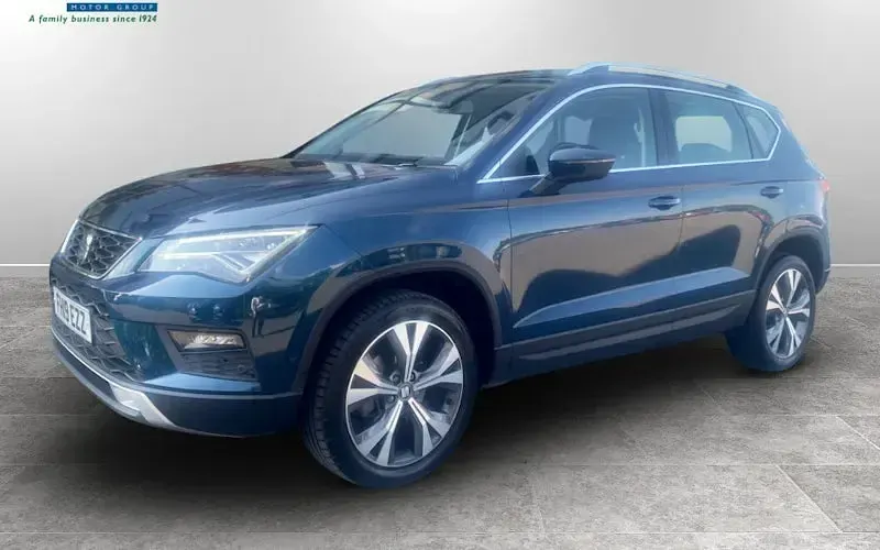 Used Seat Ateca SE Technology 116 HP (85 kW) 2019 Blue SUV