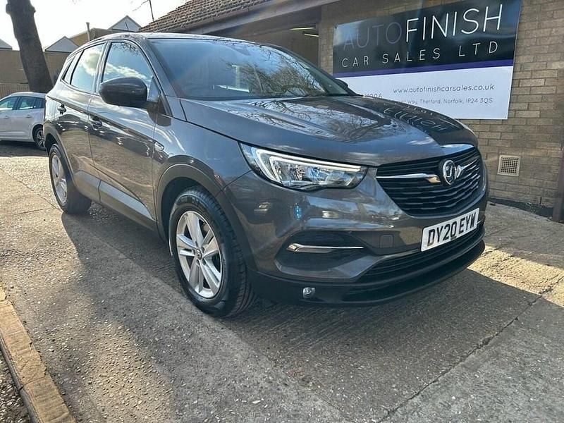 Used Vauxhall Grandland X S 130 HP (95 kW) 2020 Grey SUV