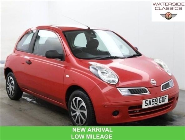Red Used 2009 Nissan Micra Visia Hatchback | £2,495 (Fair price) - Image 1/1