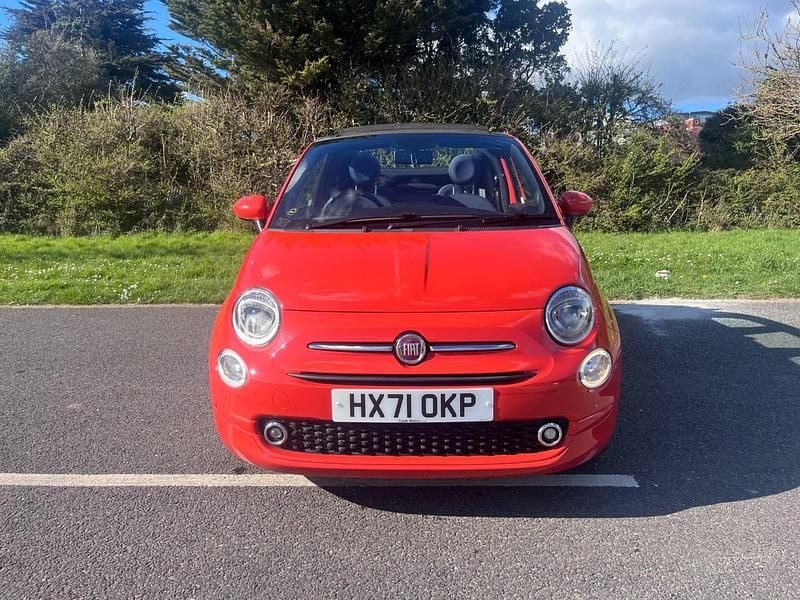 Used Fiat 500 Pop 70 HP (51 kW) 2022 Orange Cabriolet