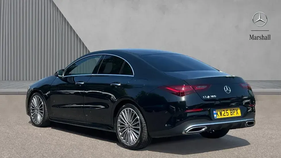Used Mercedes CLA180 AMG Line Premium 136 HP (100 kW) 2025 Cosmos black metallic Sedan