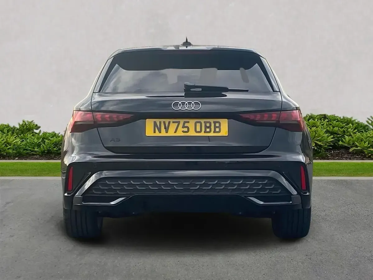 Used Audi A3 Sportback S-Line 204 HP (150 kW) 2025 Black Hatchback
