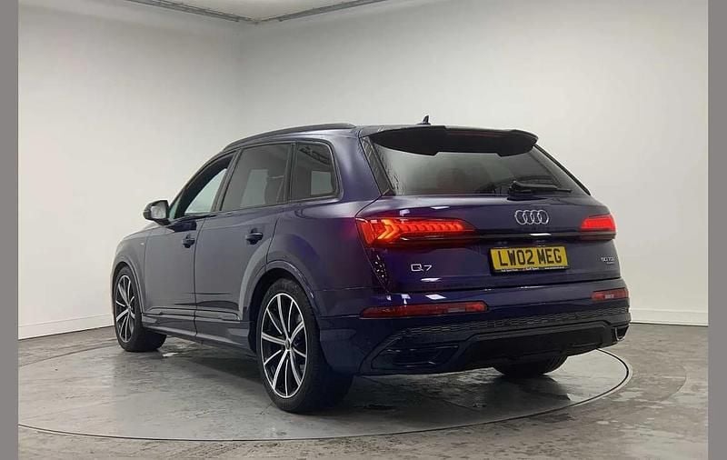 Used Audi Q7 Black Edition 281 HP (206 kW) 2023 Blue SUV
