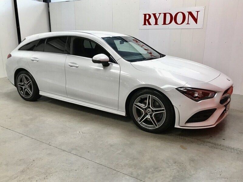 Used Mercedes CLA200 AMG line 2020 White Estate