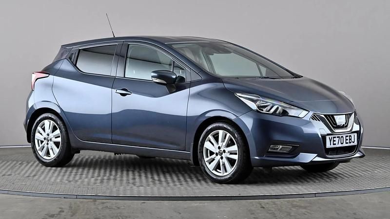Used Nissan Micra Acenta 100 HP (73 kW) 2020 Grey Hatchback