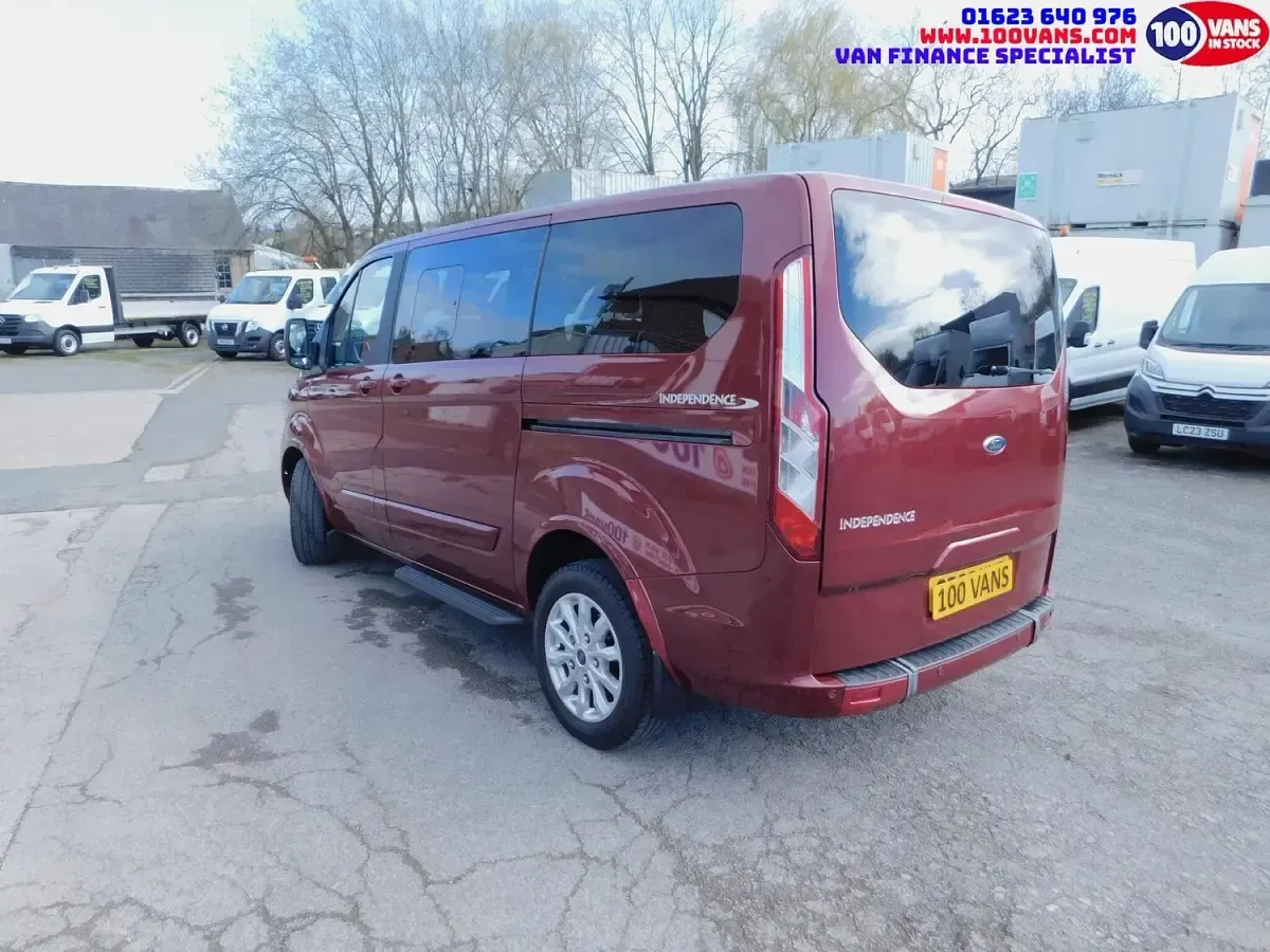 Used Ford Transit Custom 2022 Red Van