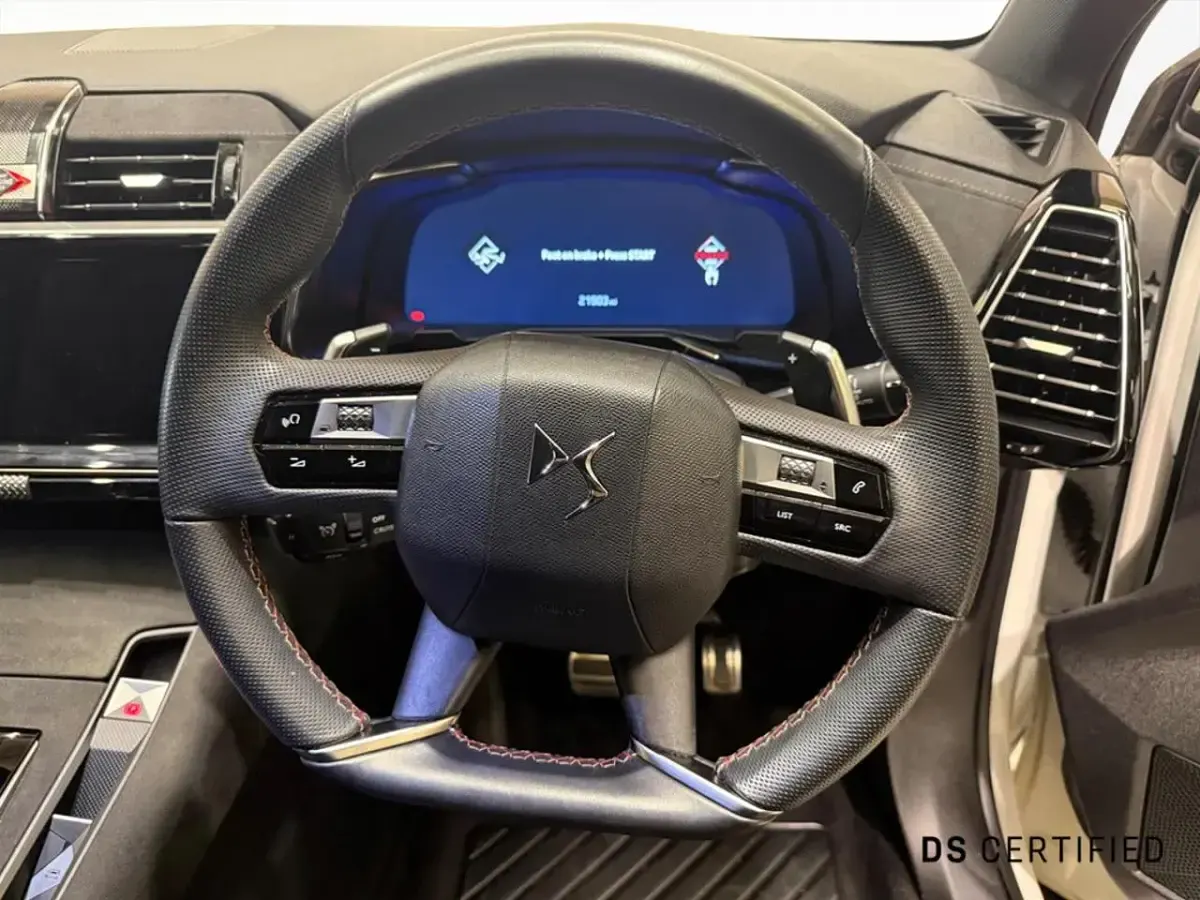 Used DS Automobiles DS7 Crossback Performance 129 HP (94 kW) 2021 White SUV