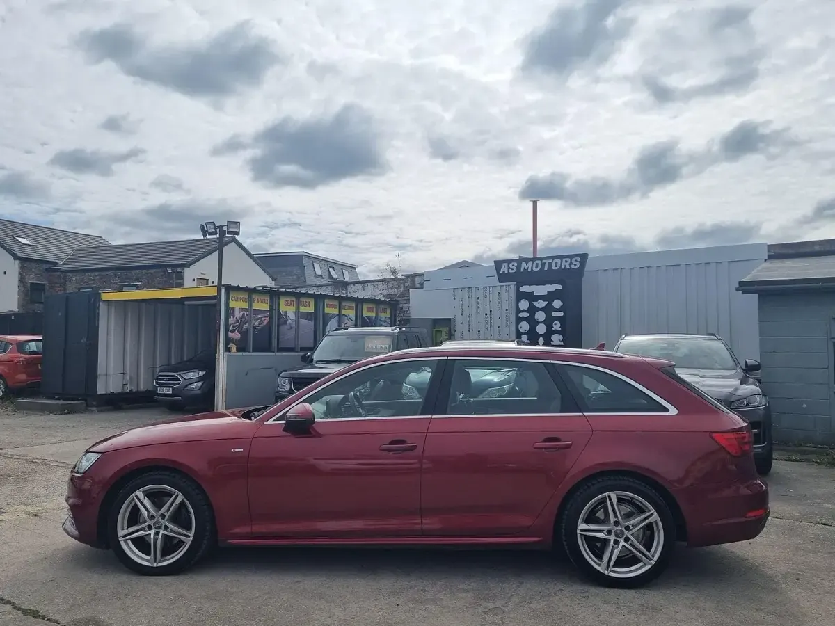 Used Audi A4 S-Line 190 HP (139 kW) 2016 Red Estate