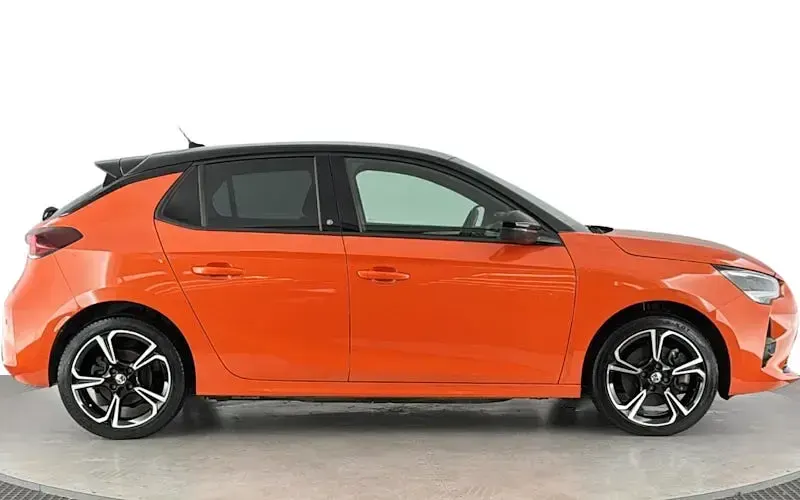 Used Vauxhall Corsa-e GS Line 100 kW (136 HP) 2022 Orange Hatchback