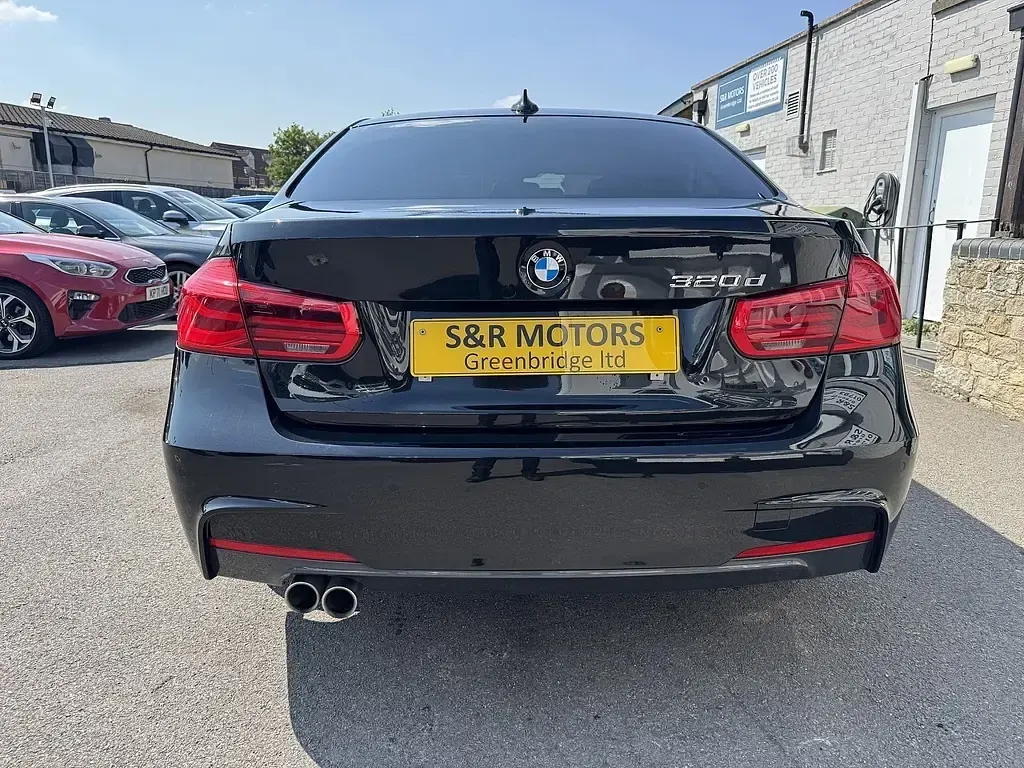 Used BMW 320 M Sport 2018 Black Sedan