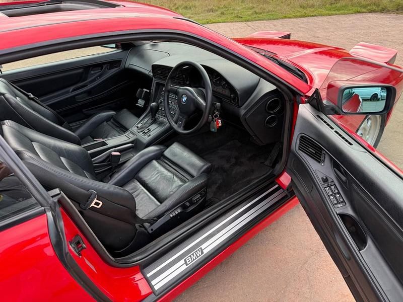 Used BMW 850 1991 Red Coupe