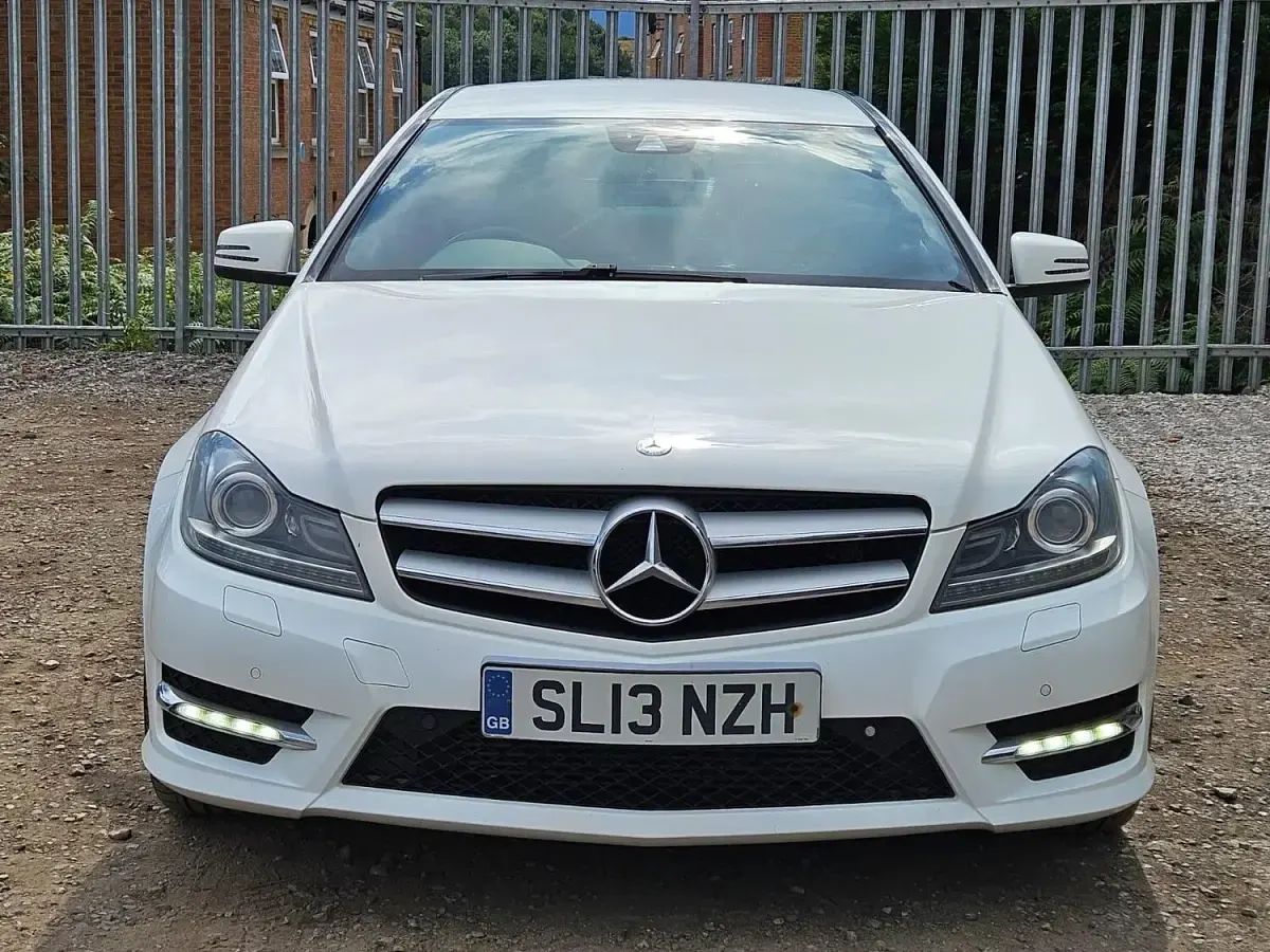 Used Mercedes C220 AMG 2013 White Coupe
