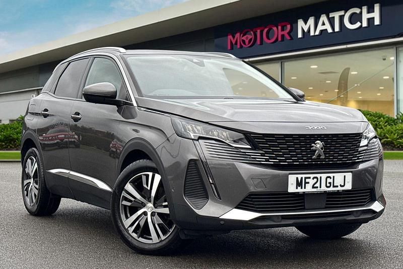 Grey Used 2021 Peugeot 3008 Allure Premium SUV | £12,000 (Fair price) - Image 1/4
