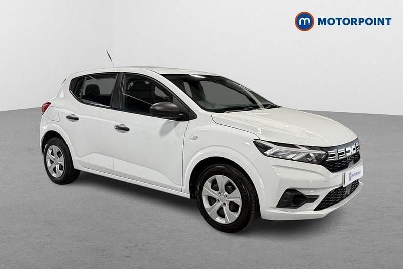 White Used 2023 Dacia Sandero Essentiel Hatchback | £9,049 (Fair price) - Image 1/4