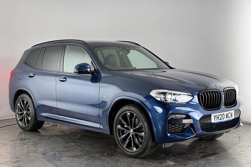 Blue Used 2020 BMW X3 M Sport SUV | £29,750 (Good price) - Image 1/1