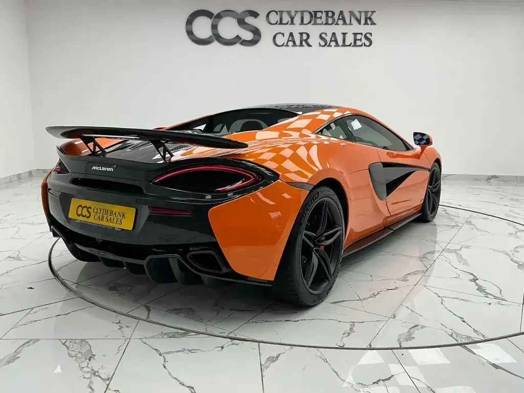 Used McLaren 570S 570 HP (419 kW) 2017 Orange Coupe