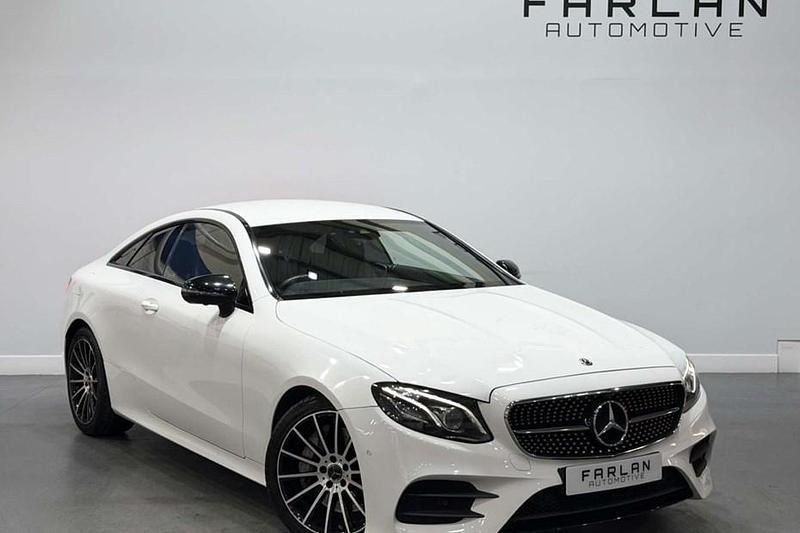 White Used 2019 Mercedes E300 AMG line Coupe | £19,450 (Good price) - Image 1/1