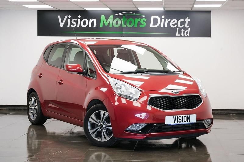 Red Used 2017 Kia Venga 3 Hatchback | £6,245 (Good price) - Image 1/4