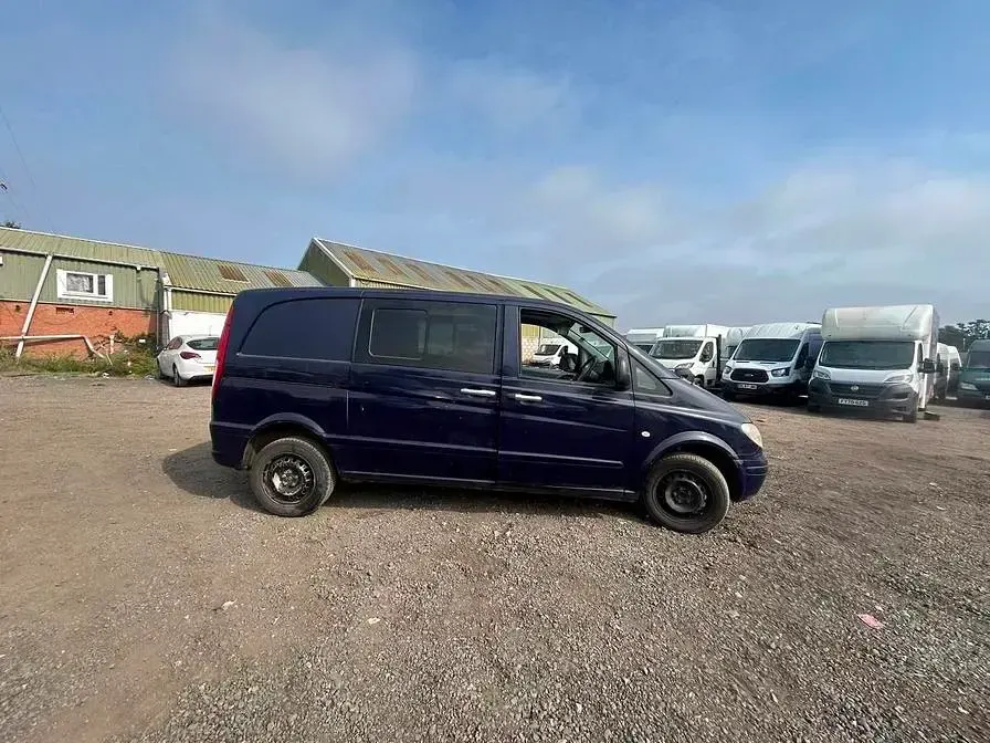 Used Mercedes Vito 2009 Mauve/purple Van