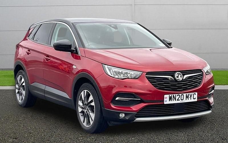 Used Vauxhall Grandland X SRi 131 HP (96 kW) 2020 Red SUV