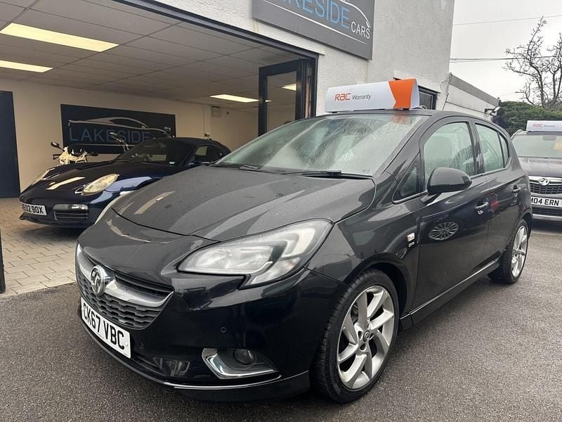 Used Vauxhall Corsa SRi 2017 Black Hatchback