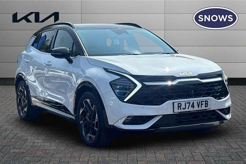 White Used 2025 Kia Sportage GT-Line S SUV | £33,495 (Good price) - Image 1/4