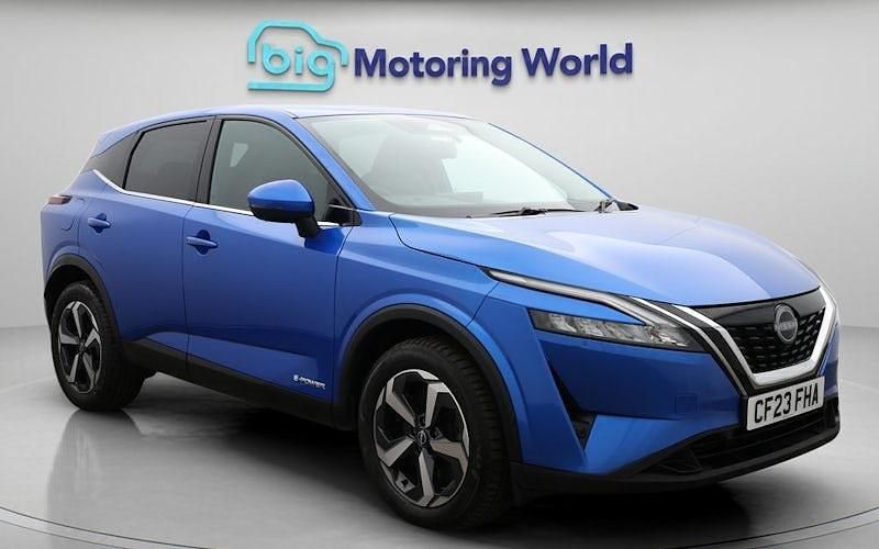 Used Nissan Qashqai N-Connecta 190 HP (139 kW) 2023 Blue SUV