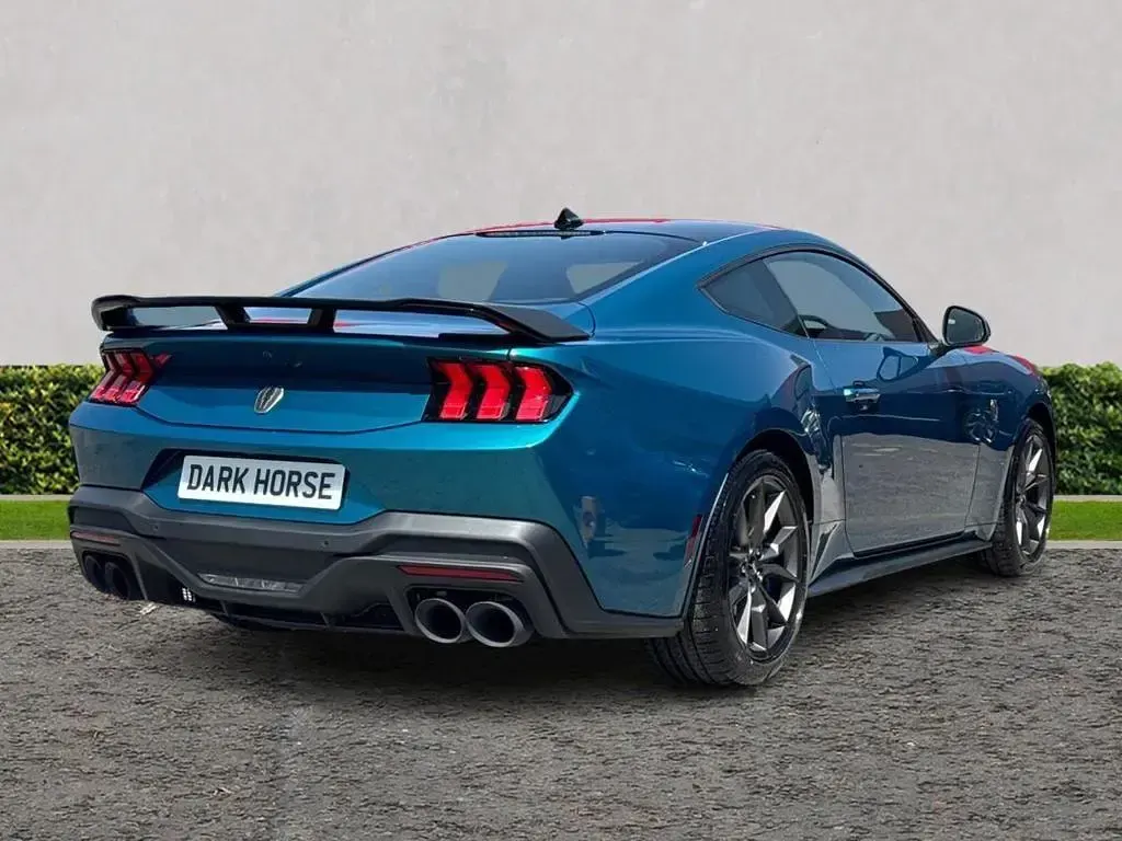 New Ford Mustang Dark Horse 2026 Blue Coupe