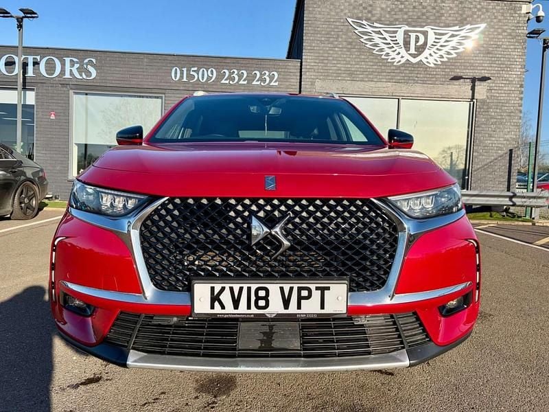 Used DS Automobiles DS7 Crossback Prestige 130 HP (95 kW) 2018 Red SUV