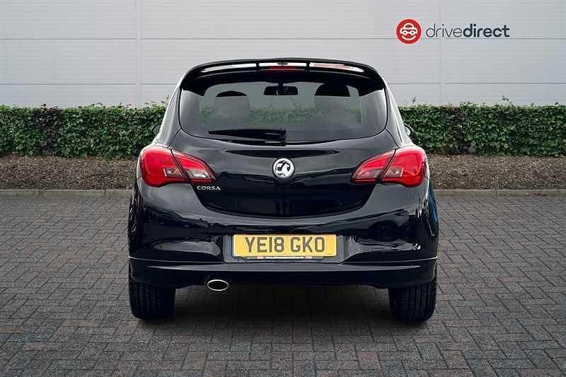 Used Vauxhall Corsa Edition 75 HP (55 kW) 2017 Black Hatchback