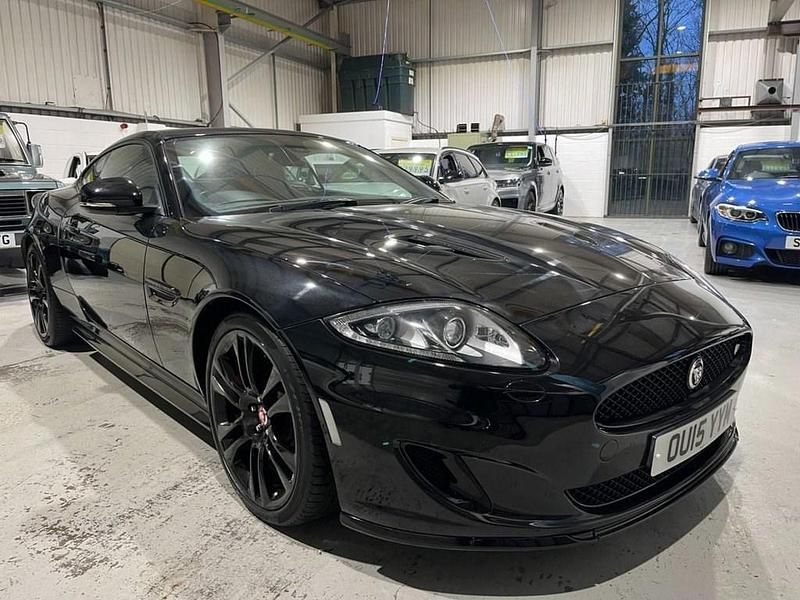 Black Used 2015 Jaguar XK R Coupe | £31,495 (Expensive) - Image 1/4