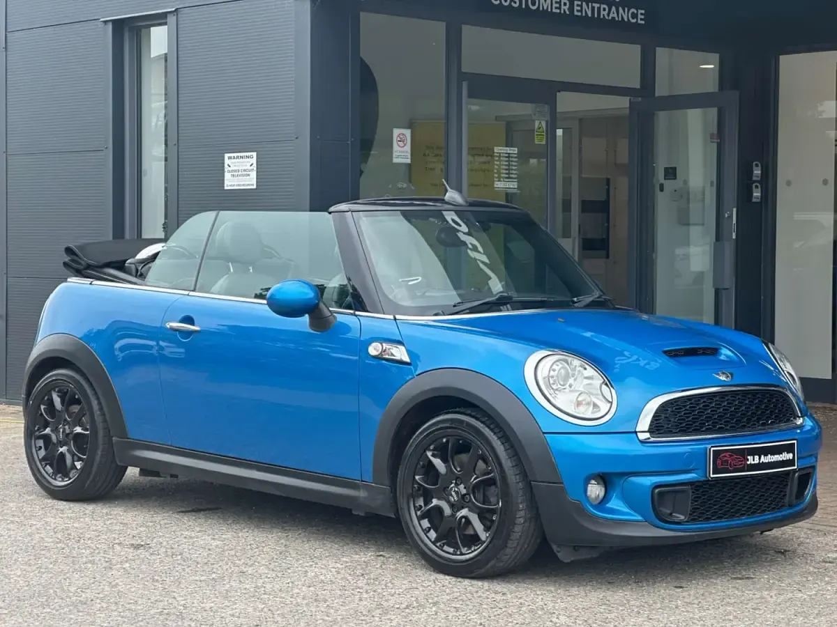 Used Mini Cooper S Cabriolet 184 HP (135 kW) 2012 Blue Cabriolet