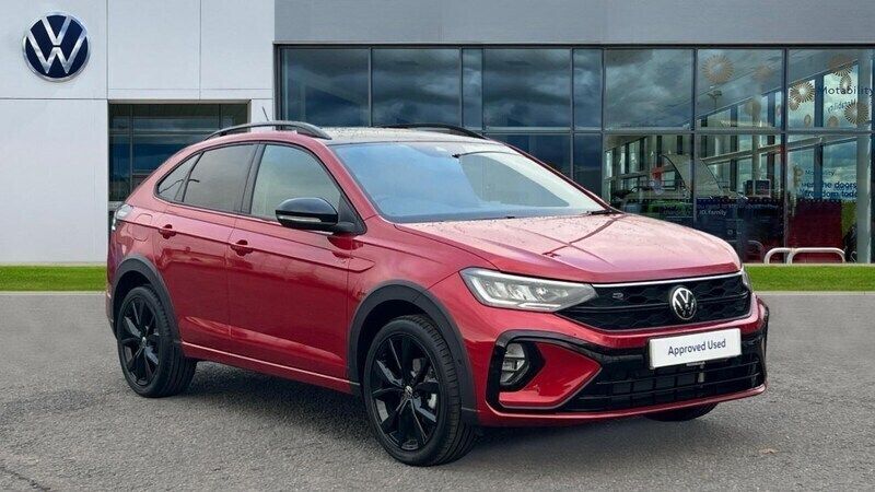 Kings red premium metallic black Used 2024 VW Taigo R-line SUV | £24,867 (A bit pricey) - Image 1/4