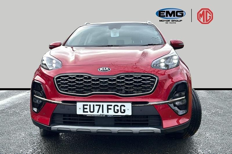 Used Kia Sportage GT-Line S 174 HP (127 kW) 2021 Red SUV